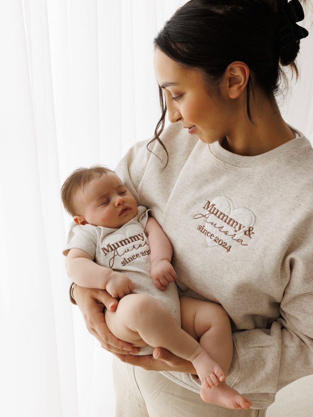 Personalised Mummy & Me Sweatshirt