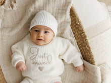 Load image into Gallery viewer, Just Arrived Baby Knitted Set
