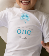 Load image into Gallery viewer, Personalised When I Wake Up Pyjamas - Balloons
