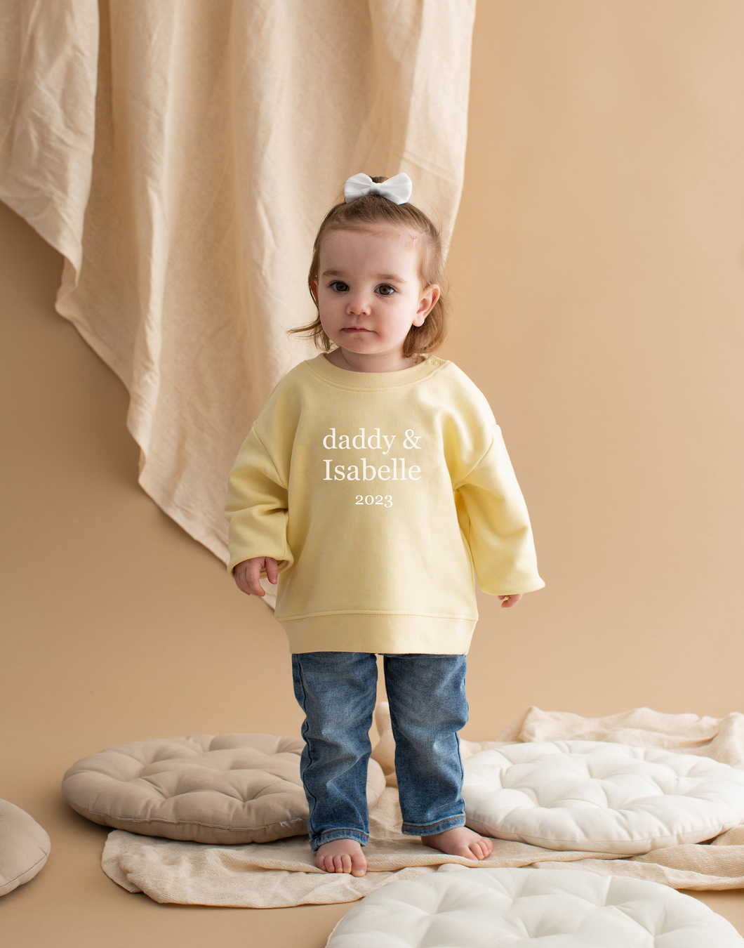 Personalised Daddy & 2023 Sweatshirt