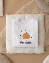 Load image into Gallery viewer, Personalised Pumpkin Sweatshirt - Halloween Edit
