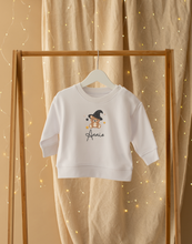 Load image into Gallery viewer, Personalised Witch Bear Sweatshirt - Halloween Edit
