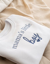 Load image into Gallery viewer, Personalised Mama&#39;s Little Boy Sweatshirt
