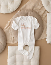 Load image into Gallery viewer, Personalised Embroidered Baby Grow
